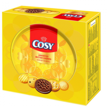 Bánh quy bơ thập cẩm Cosy socola 378g