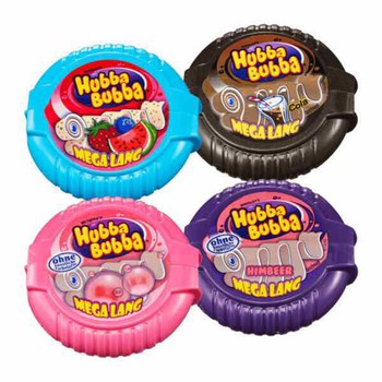 Kẹo gum cuộn Hubba Bubba Đức Vị Coca 56.7g (180cm)