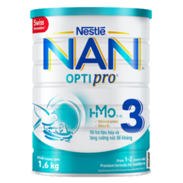 Sữa Bột Nestlé Nan Optipro 3 lon 1.6Kg
