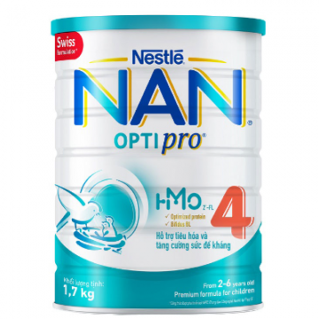 Sữa Bột Nestlé NAN Optipro 4 lon 1.7kg