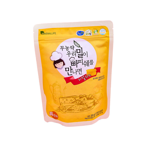 Bánh Ăn dặm Renewallife vị Phô mai 100% (30g)