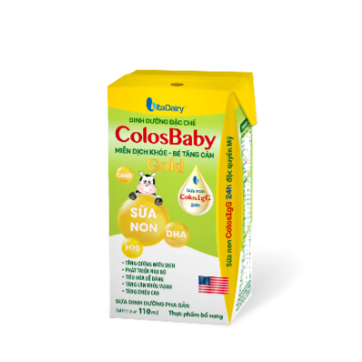 Sữa bột pha sẵn Colosbaby Gold 110ml