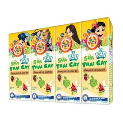 Sữa tươi Kun Sữa Trái Cây 180ml