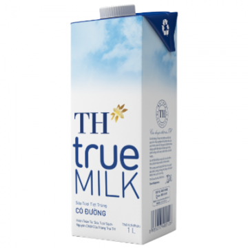 Sữa tươi tiệt trùng TH True Milk có đường hộp 1L