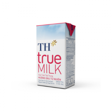 Sữa tươi tiệt trùng TH True Milk Dâu - Lốc 4 hộp x 110ml
