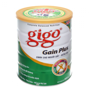 Sữa Bột Gigo Gain Plus lon 900g