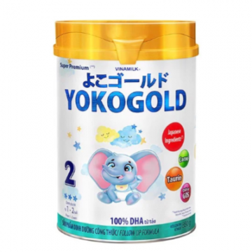 Sữa Bột VNM Yoko 2 (từ 1-2 tuổi) lon 850g