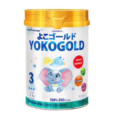 Sữa Bột VNM Yoko 3 (từ 2-6 tuổi) lon 850g