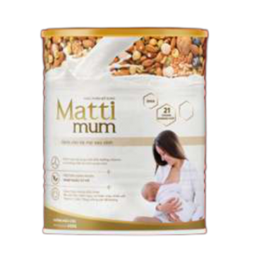 Sữa Hạt Matti Mum Lợi Sữa lon 650G
