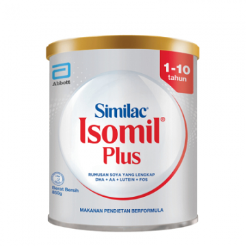 Sữa Abbott Similac Isomil Plus (1-10 tuổi) lon 400g