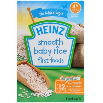 Bột ăn dặm Heinz gạo xay nhuyễn 100g (Trên 4 tháng)