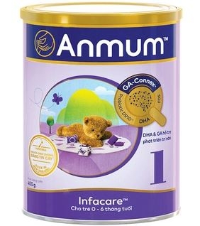 Sữa Anmum Infacare 1 400g (trẻ từ 0-6 tháng )