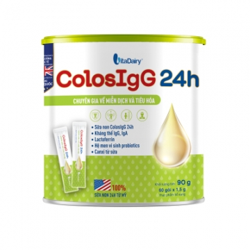 Sữa bột ColosIgG 24h lon 90g (60 gói x 1.5g)