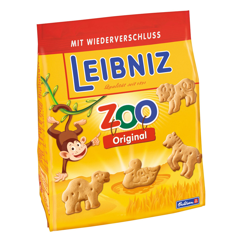 Bánh quy Bơ Leibniz Zoo 100g