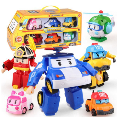 Bộ Đồ Chơi POLI Robocar (bộ 4 món & bộ 6 món)