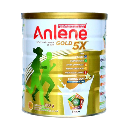 Anlene Gold 5X lon 800G