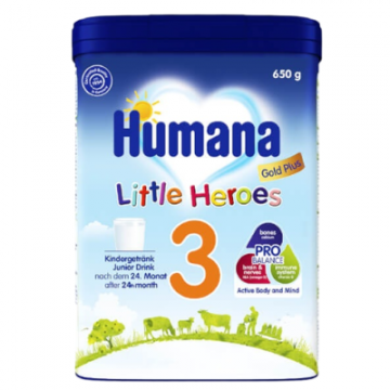 Sữa Humana Gold số 3, 1-9 tuổi, 800g