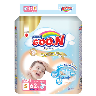 Tã dán Goon size S 62 miếng