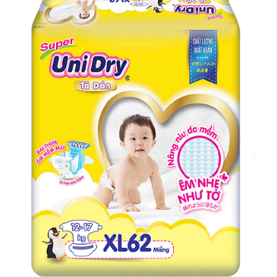 Tã Dán Unidry XL 62 miếng