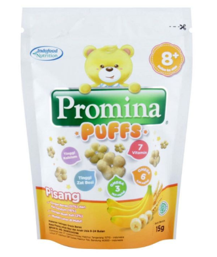 Bánh ăn dặm Promina vị Chuối Cho Bé 15g (Từ 8 tháng)