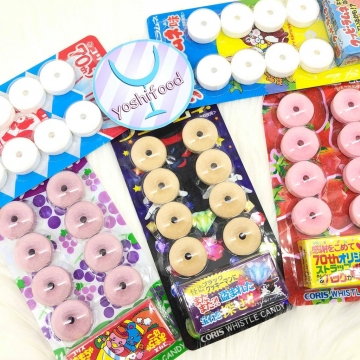 Kẹo Thổi Sáo Tặng Kèm Đồ Chơi Coris Whistle Candy - Nhật Bản