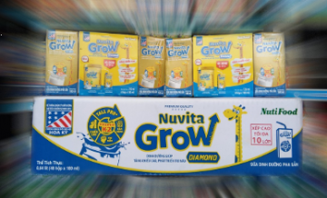 Sữa bột pha sẵn Nuvita Grow Diamond 180ml