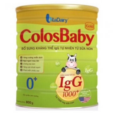 Sữa bột Colosbaby Gold 0+ 800g ( Sữa dinh dưỡng ( 0 - 12 tháng) )