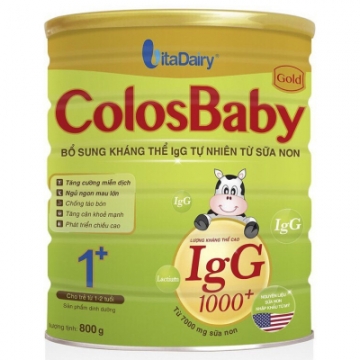 Sữa bột Colosbaby Gold 1+ 800g ( Sữa dinh dưỡng ( 1 - 2 tuổi) )