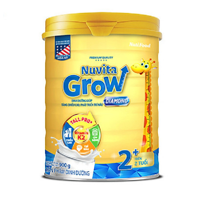 Sữa Nuvita Grow Diamond 2 + 900G