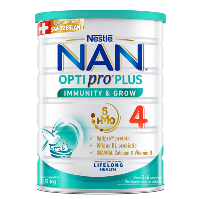Sữa Bột Nestlé NAN Optipro Plus 4 Mới lon 1.5kg