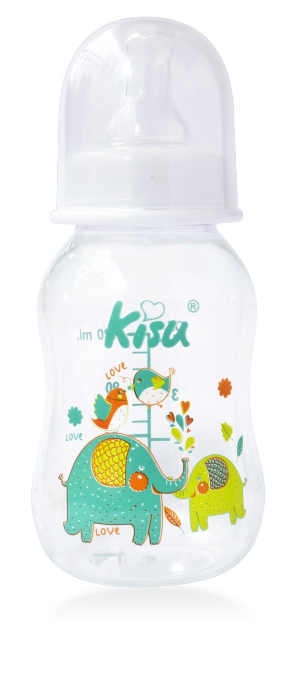 Bình sữa Kisu cổ nhỏ size M 120ml