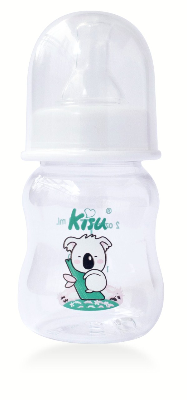 Bình sữa Kisu cổ nhỏ size S 60ml