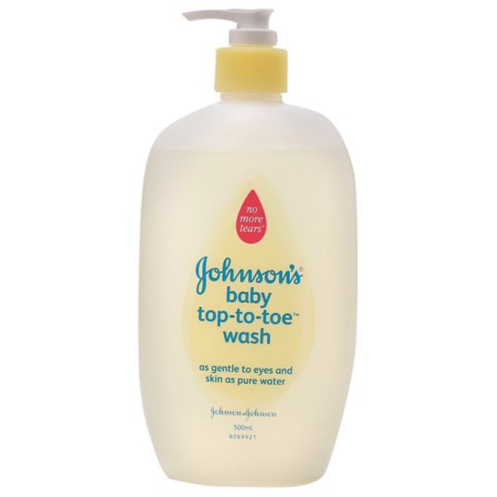 Sữa tắm toàn thân cho bé Johnson baby top to toe wash 500ml