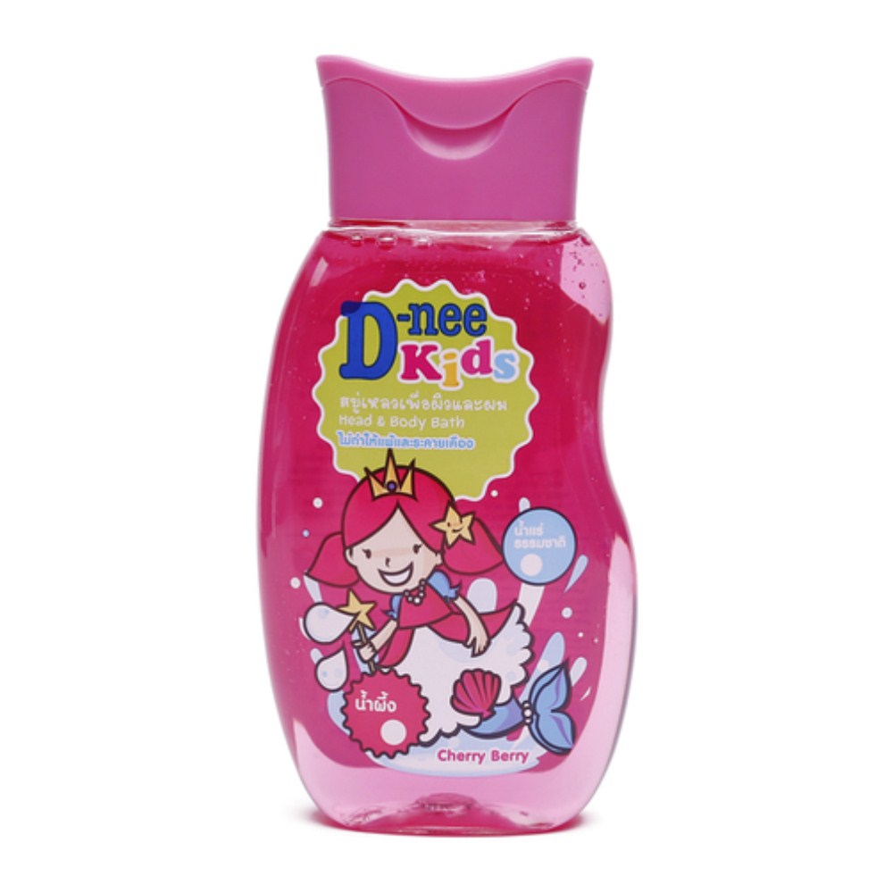 Dầu gội D-nee Kids cherry berry (trên 3 tuổi)