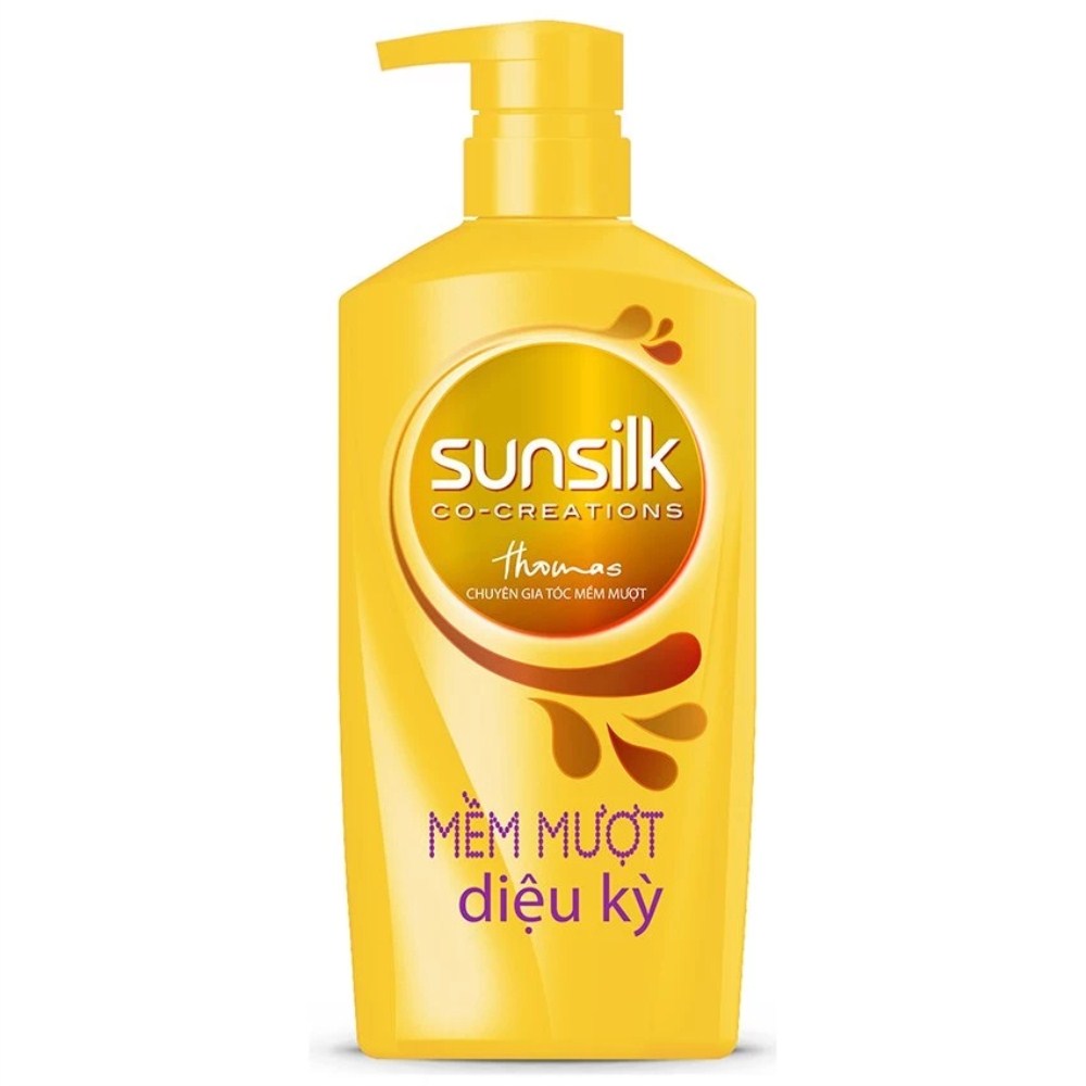 Dầu gội Sunsilk Mềm Mượt Diệu Kỳ 650g kèm quà