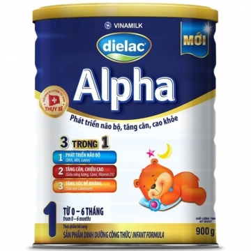 Dielac Alpha 1 (900g) từ 0 - 6 tháng tuổi