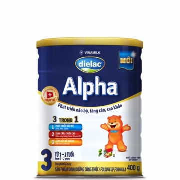 Dielac Alpha 3 (400g) từ 1 -2 tuổi
