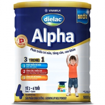 Dielac Alpha 4 (900g) từ 2 - 6 tuổi