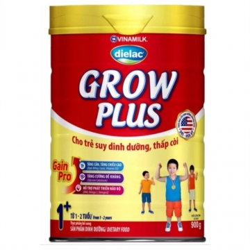 Dielac Grow Plus 1+ (900g) từ 1 - 2 tuổi kèm quà