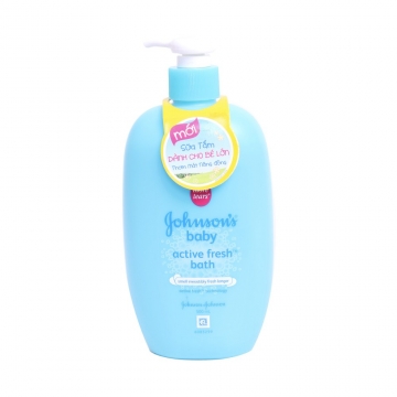 Sữa tắm thơm mát năng động Johson's Baby Active Fresh bath