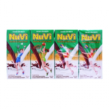 Nuvi Cacao lúa mạch 180ml