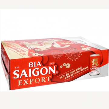 Bia SAIGON EXPORT thùng 24 lon