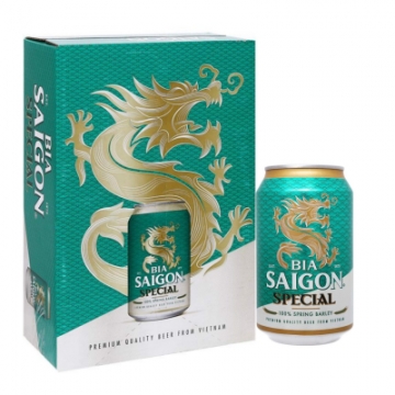Bia SAIGON SPECIAL thùng 24 lon