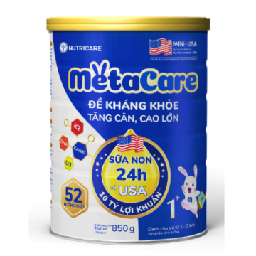 Sữa Metacare Eco 1+ 850g (1-2 tuổi)