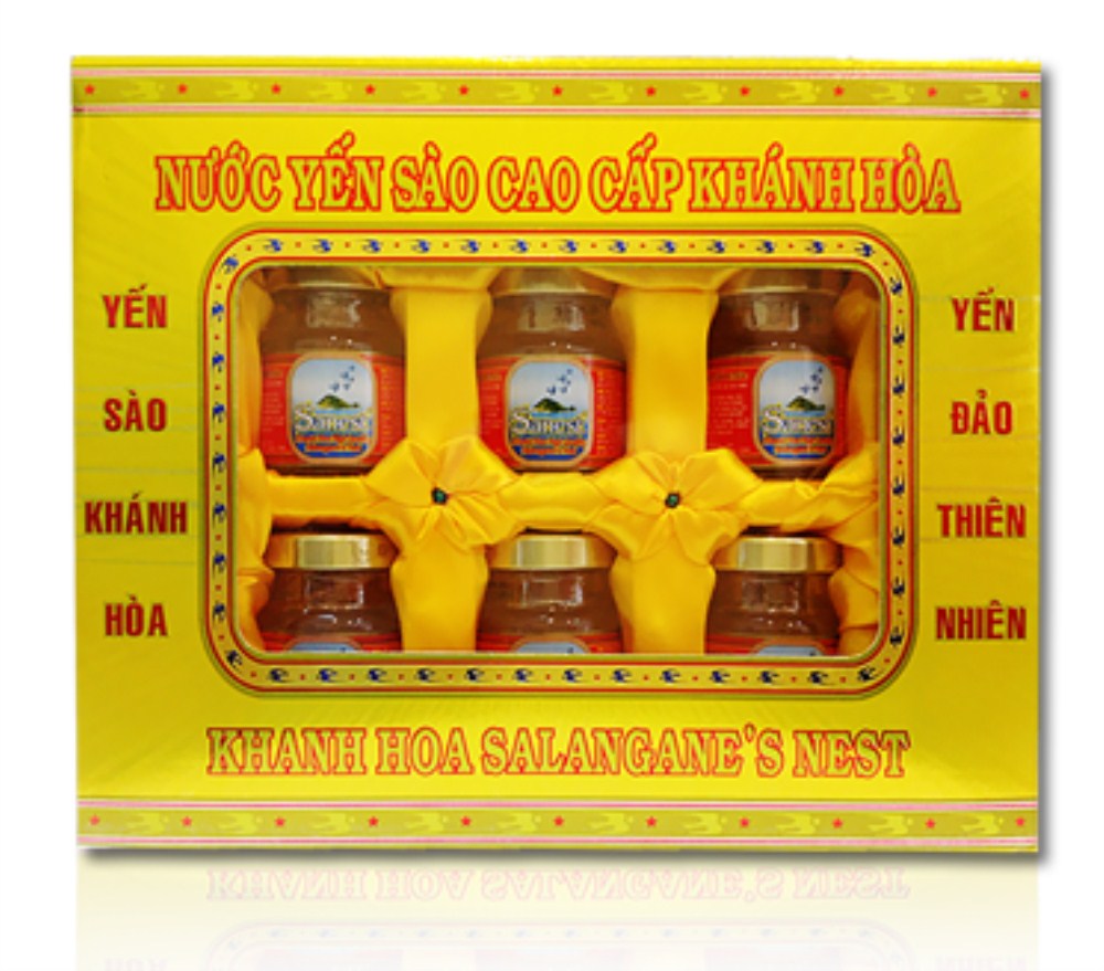 Nước yến sào Khánh Hòa Sanest 6 hủ x 70ml
