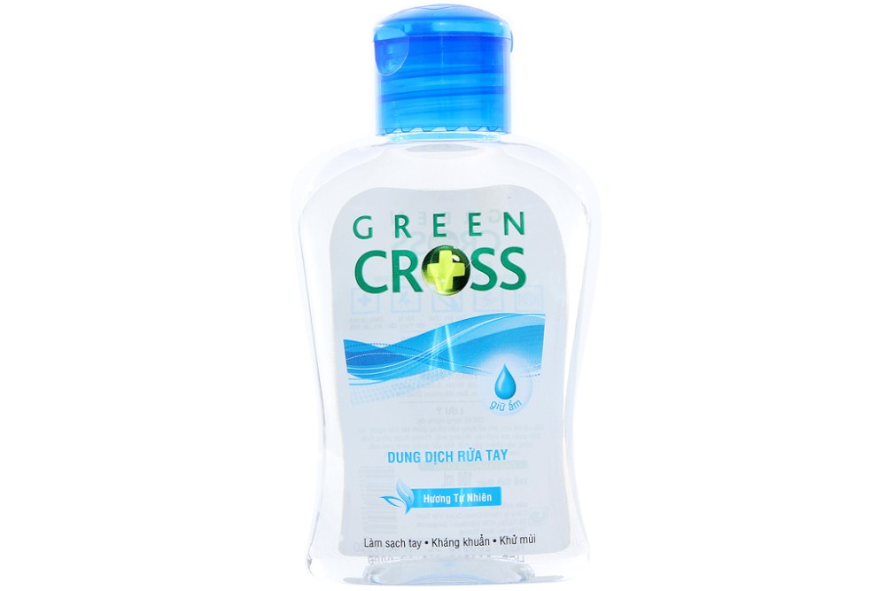 Dung dịch rửa tay Green Cross hương tự nhiên 100ml