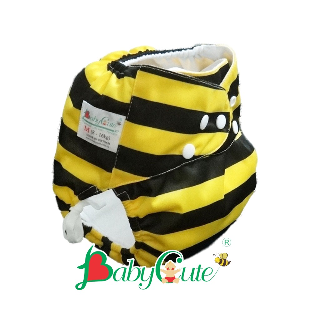Tã vải ngày size M (8 - 16kg) Ong vàng