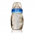 Bình sữa kim cương cổ rộng PPSU (240ml) màu xanh biển kidsme – từ 6 tháng tuổi