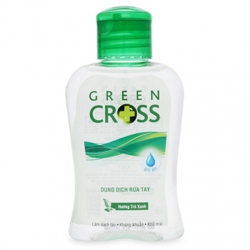 Dung dịch rửa tay Green Cross hương trà xanh 100ml