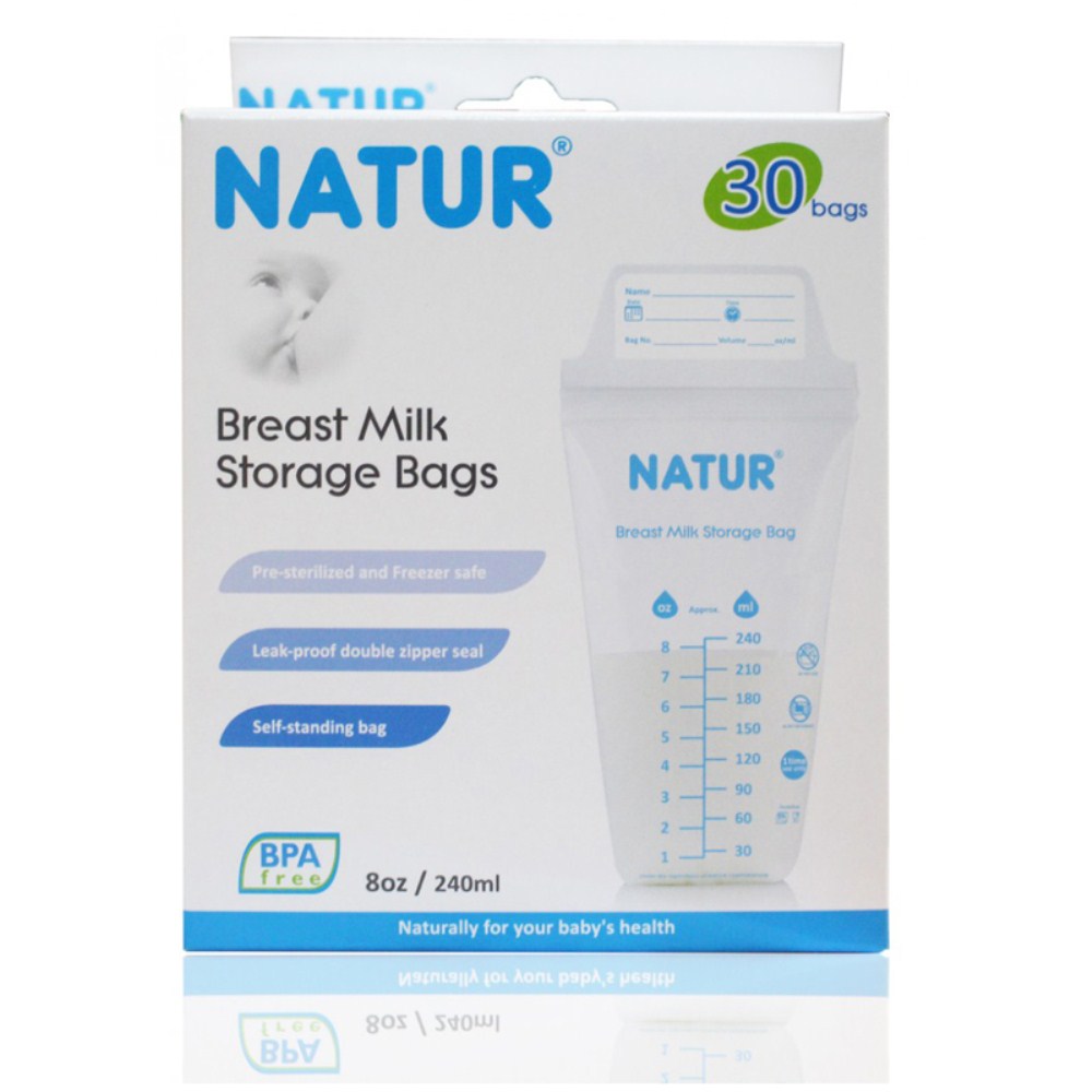 Túi trữ sữa Natur - hộp 30 cái x 240ml
